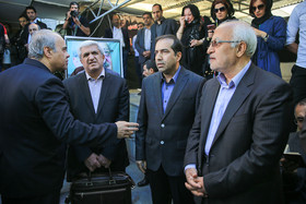 مراسم تشییع پیکر «حسین قندی» - استاد روزنامه‌نگاری